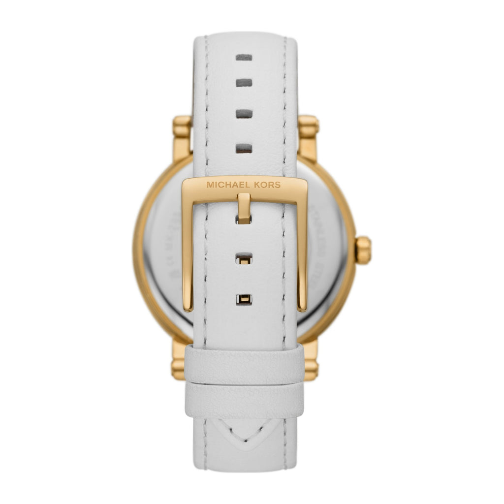 Michael Kors Gold pavé, white logo dial - view 2