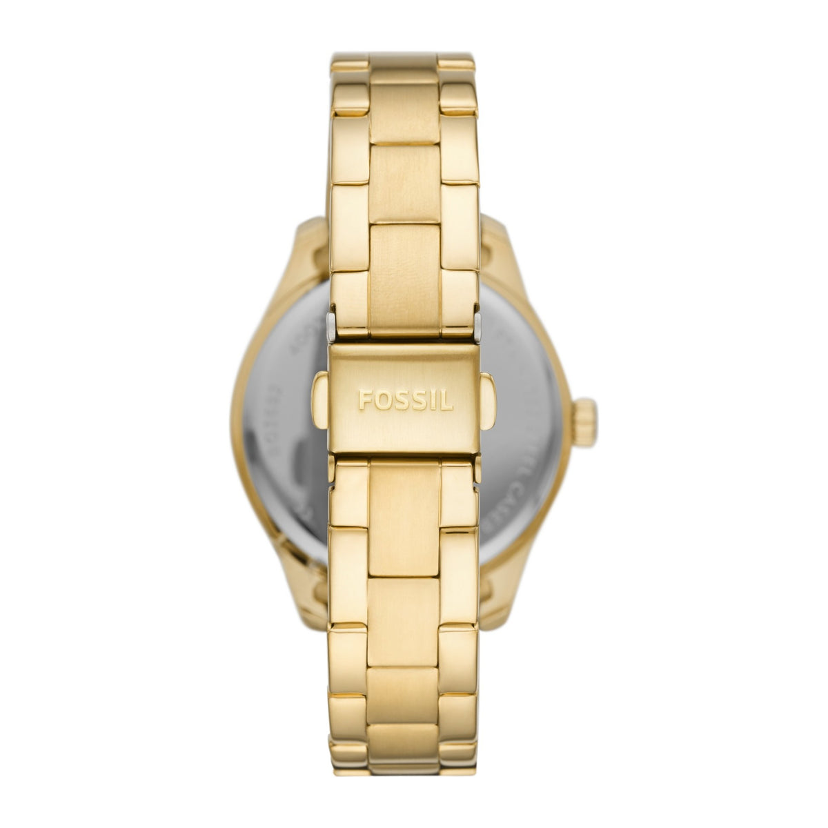 Fossil Gold multifunction, fluted bezel - view 2