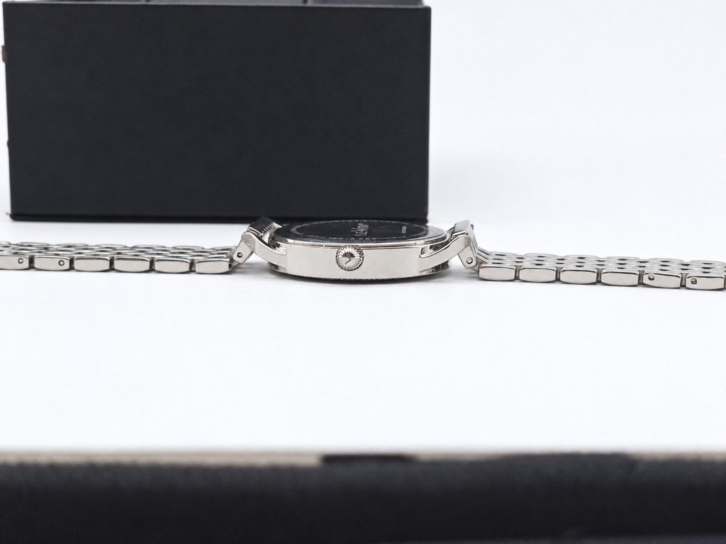 LeVov Silver-tone, silver dial, stone-set bezel - view 16