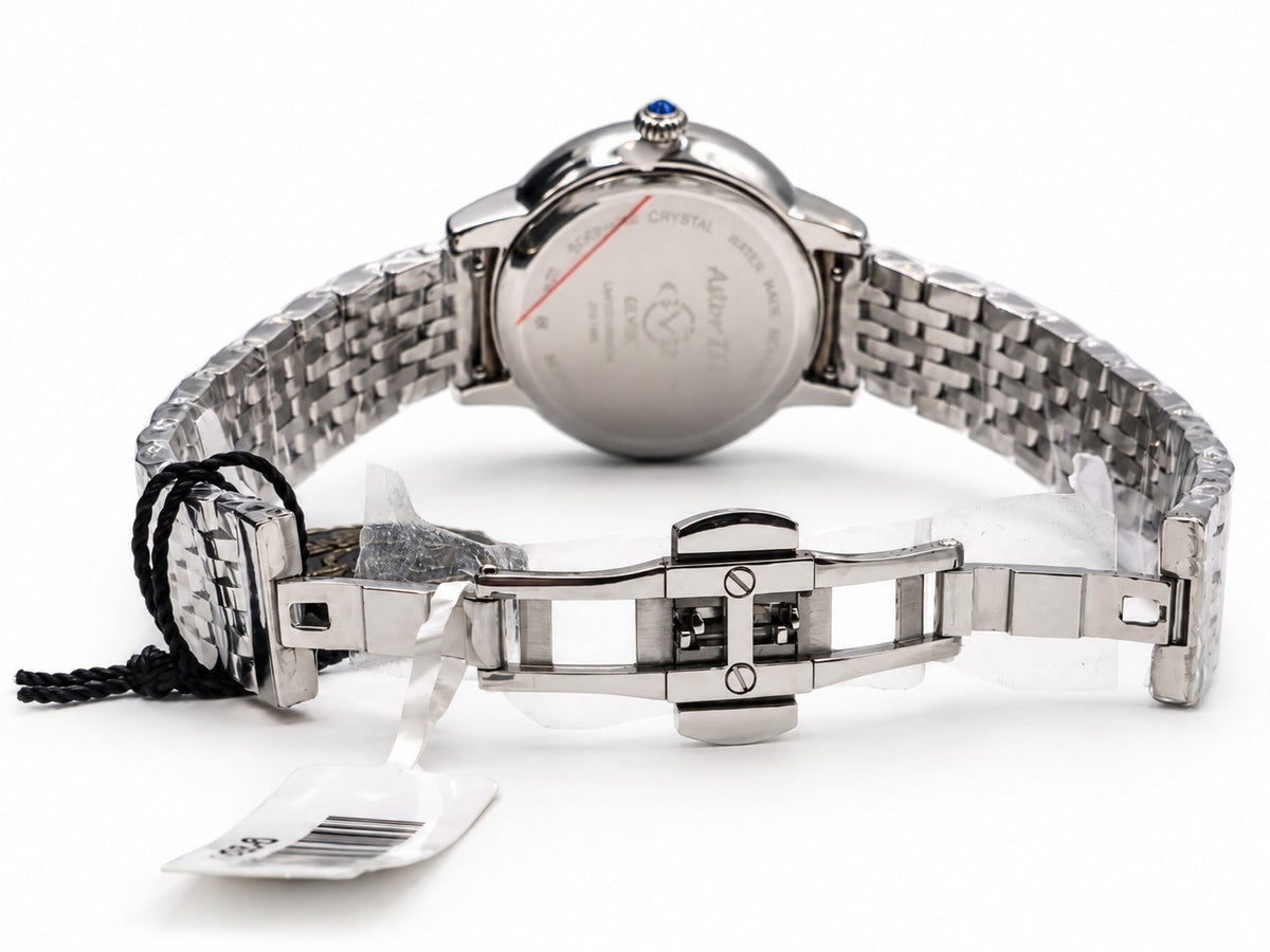GV2 by Gevril Women's mother-of-pearl dial, diamond accents - view 19