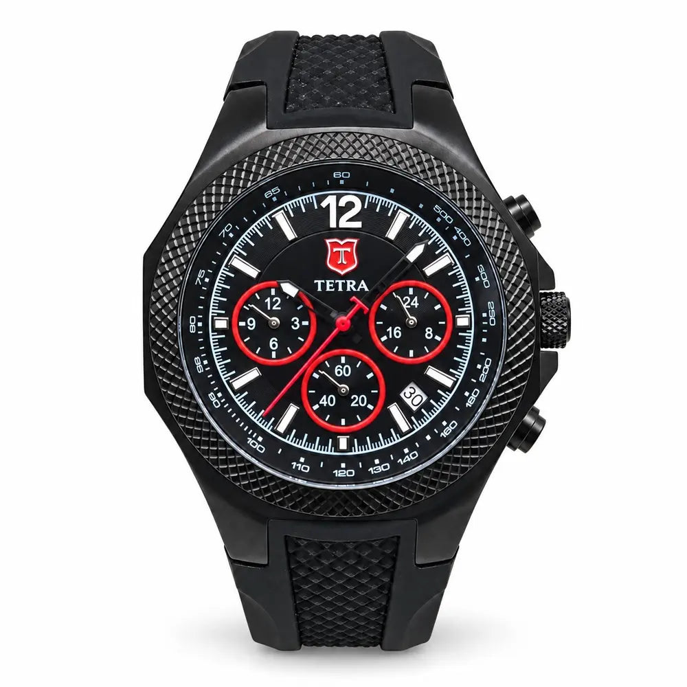 Tetra Torino Aventura chronograph, rubber strap