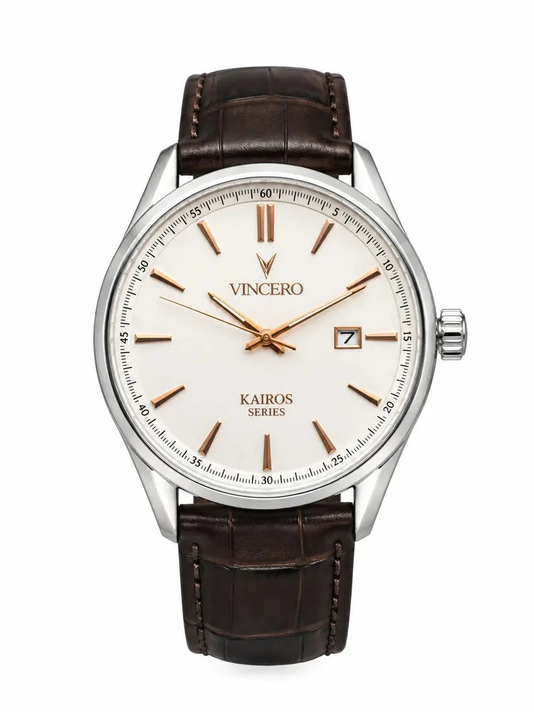 Vincero Kairos, white / rose gold