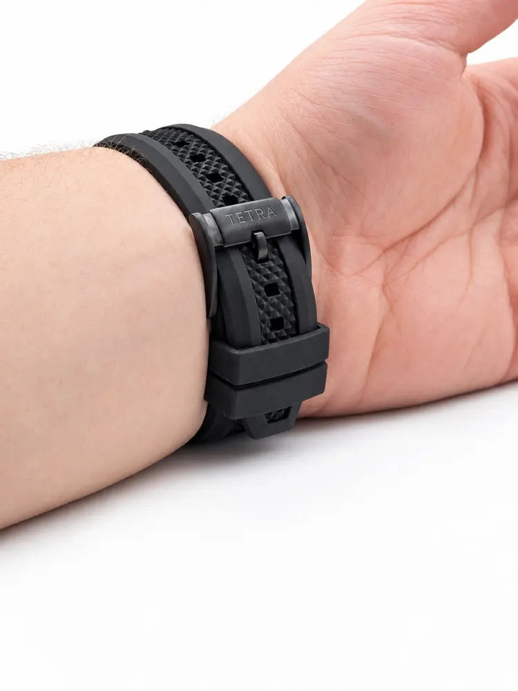 Tetra Torino Aventura chronograph, rubber strap