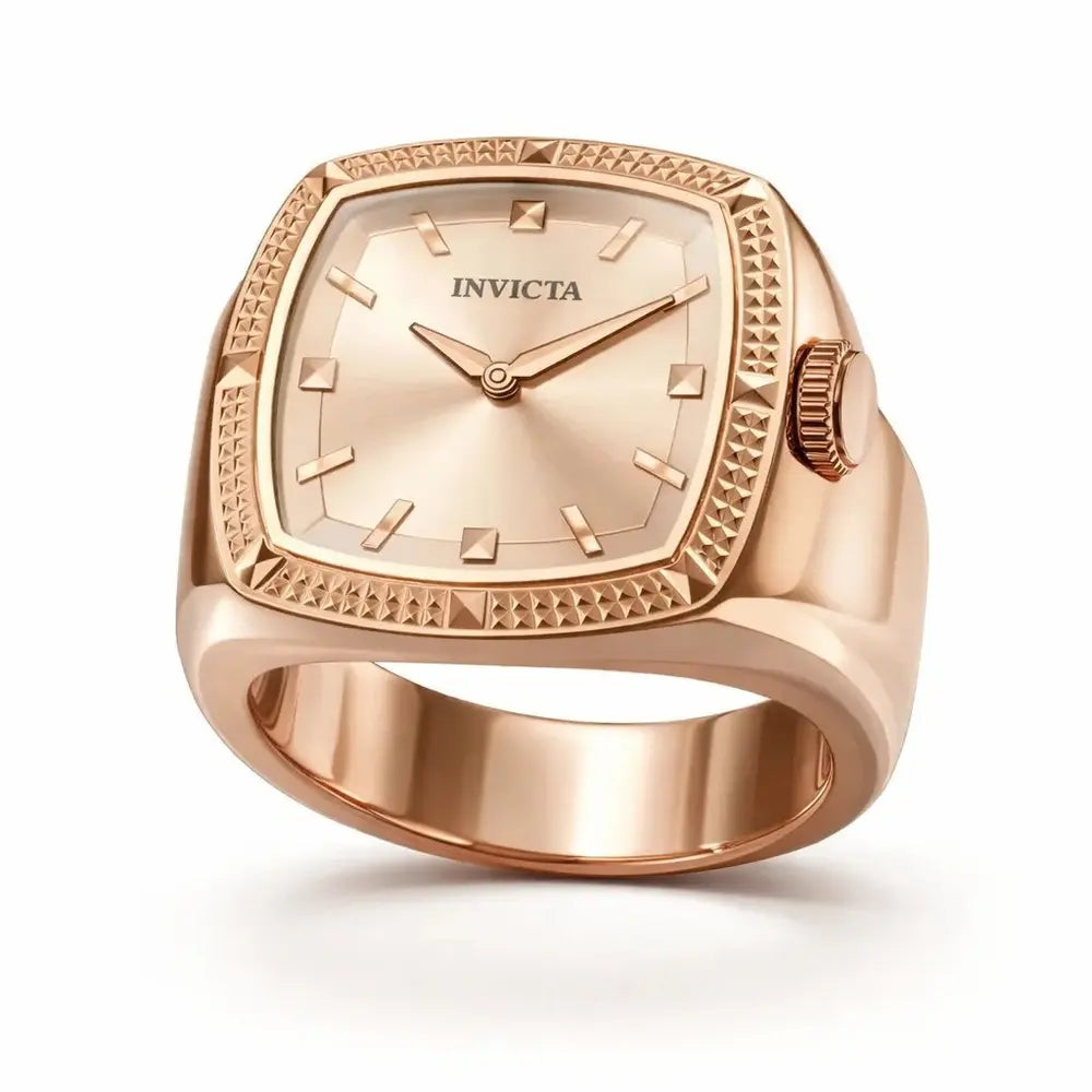 Invicta Mini Angel Celestfield ring watch 24mm, rose gold