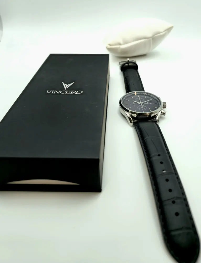 Vincero Chrono S, black & silver