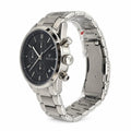 Vincero Chrono S, black dial, steel bracelet