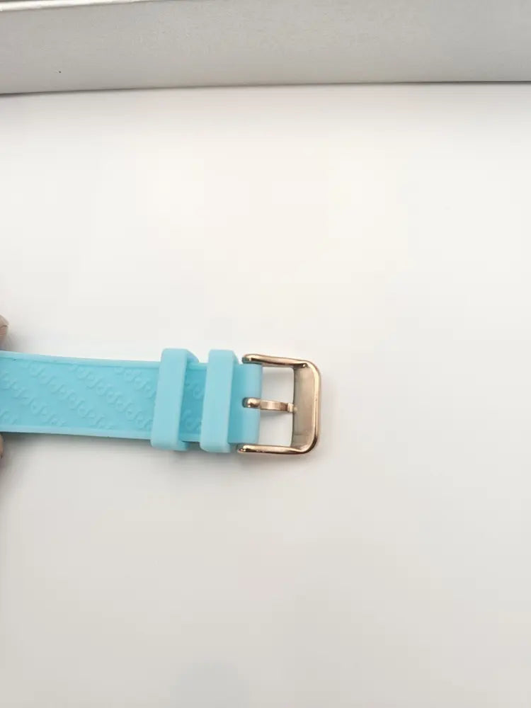 Steinhausen Arbon S1025 women’s 38mm, rose gold, blue silicone