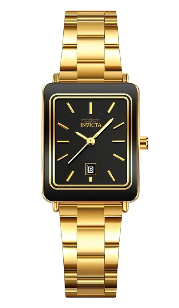 Invicta Celestial Lady 24.5mm, gold & black