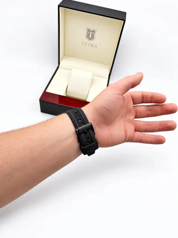 Tetra Torino Aventura chronograph, rubber strap