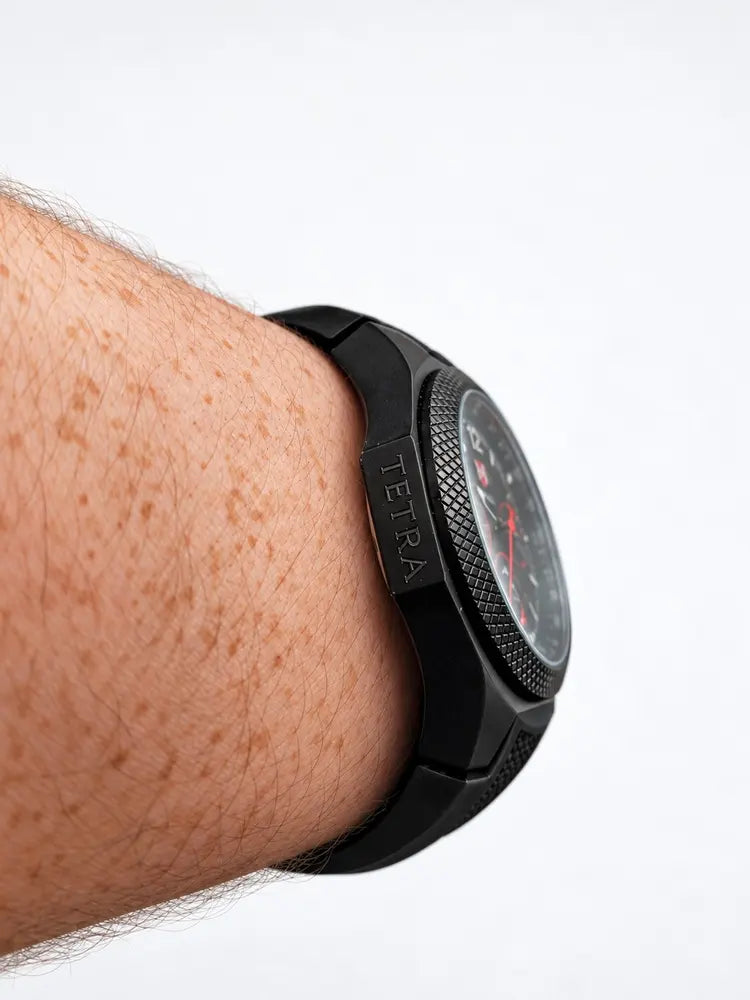 Tetra Torino Aventura chronograph, rubber strap