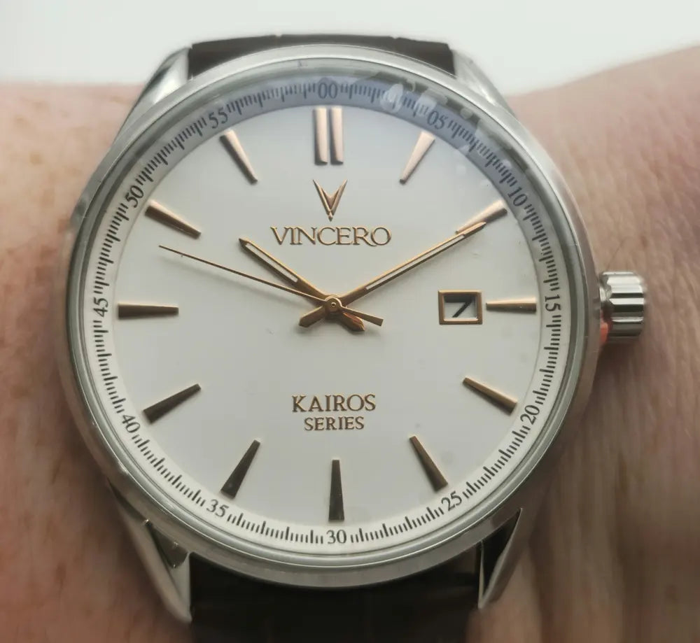 Vincero Kairos, white / rose gold