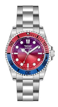Invicta Pro Diver men’s 43mm, red-purple gradient dial