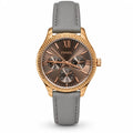 Fossil Rose-gold multifunction, brown dial