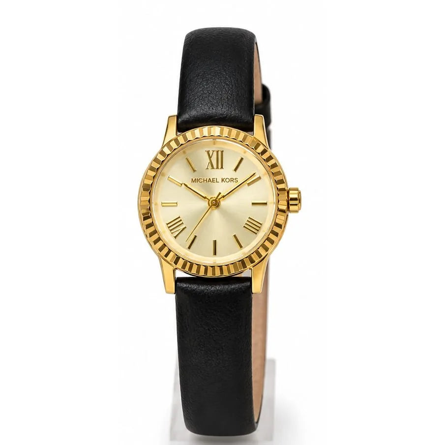 Michael Kors Petite gold, champagne dial