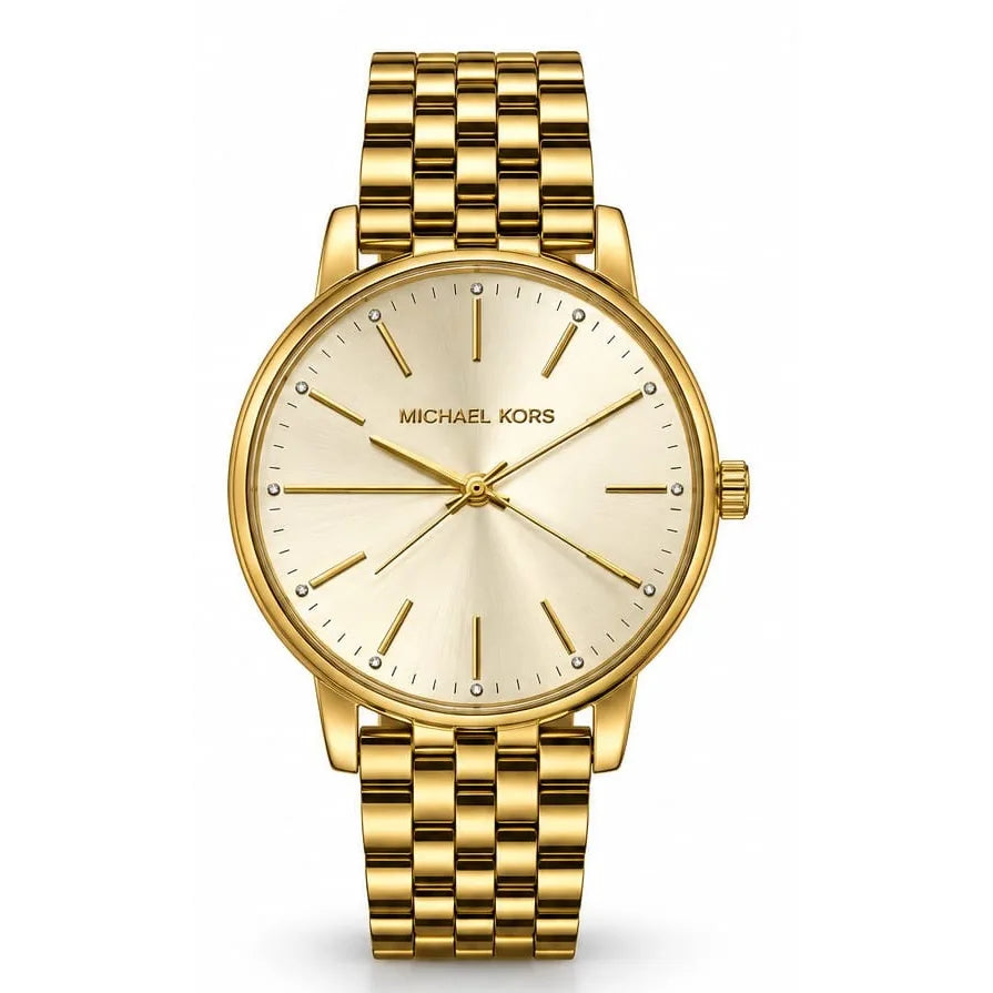 Michael Kors Slim gold, champagne dial