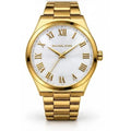 Michael Kors Gold, white Roman dial