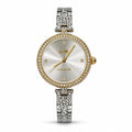 Coach Silver, crystal bezel, champagne dial