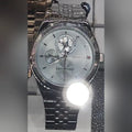 Tommy Hilfiger Silver multifunction, fluted bezel