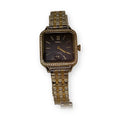 Fossil Two-tone square, black dial