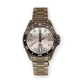 Fossil Dive-style, silver dial
