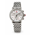 Michele CSX stainless, mother-of-pearl dial, diamond-set markers