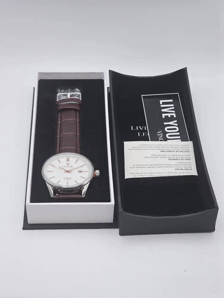 Vincero Kairos, white / rose gold