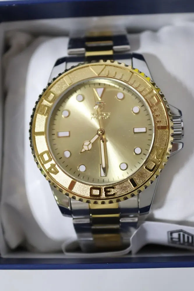 Montres Prestige MPW-0264 two-tone gold diver style, men’s