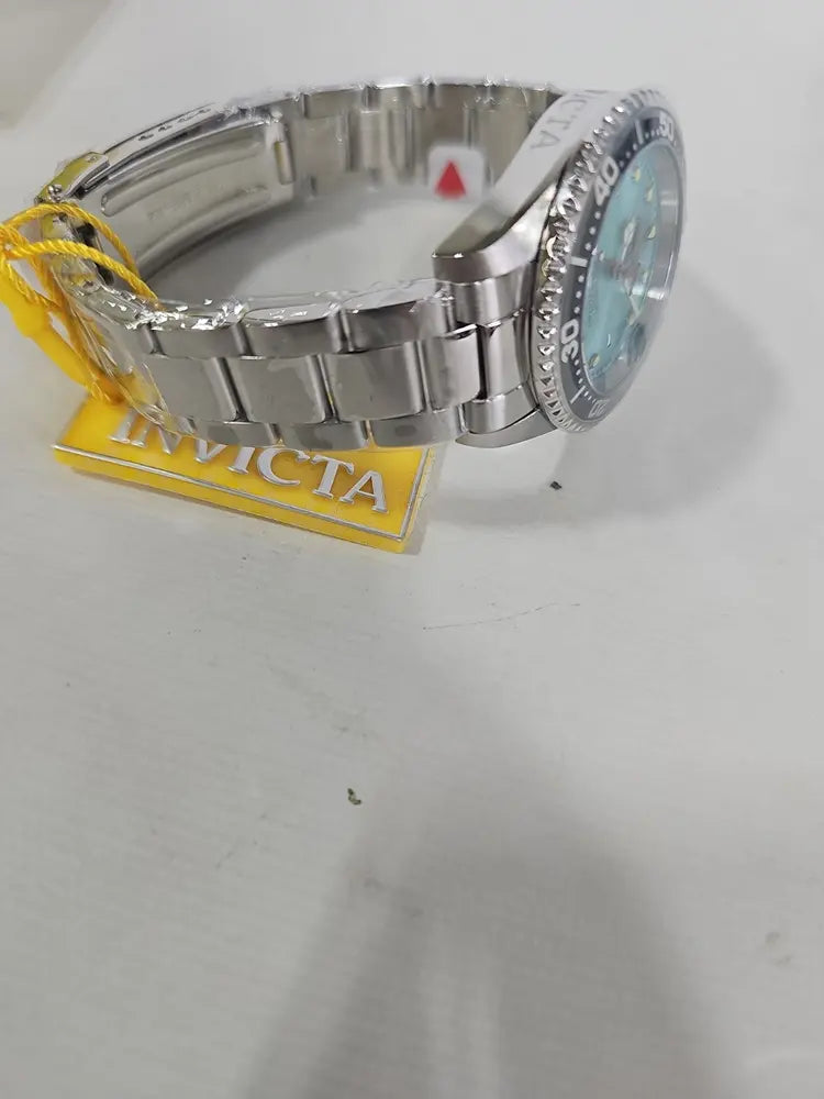 Invicta Men’s 37.5mm steel, light blue dial (50145)