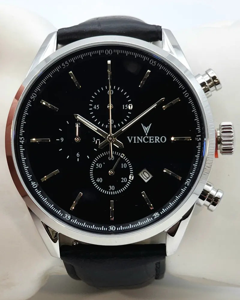 Vincero Chrono S, black & silver
