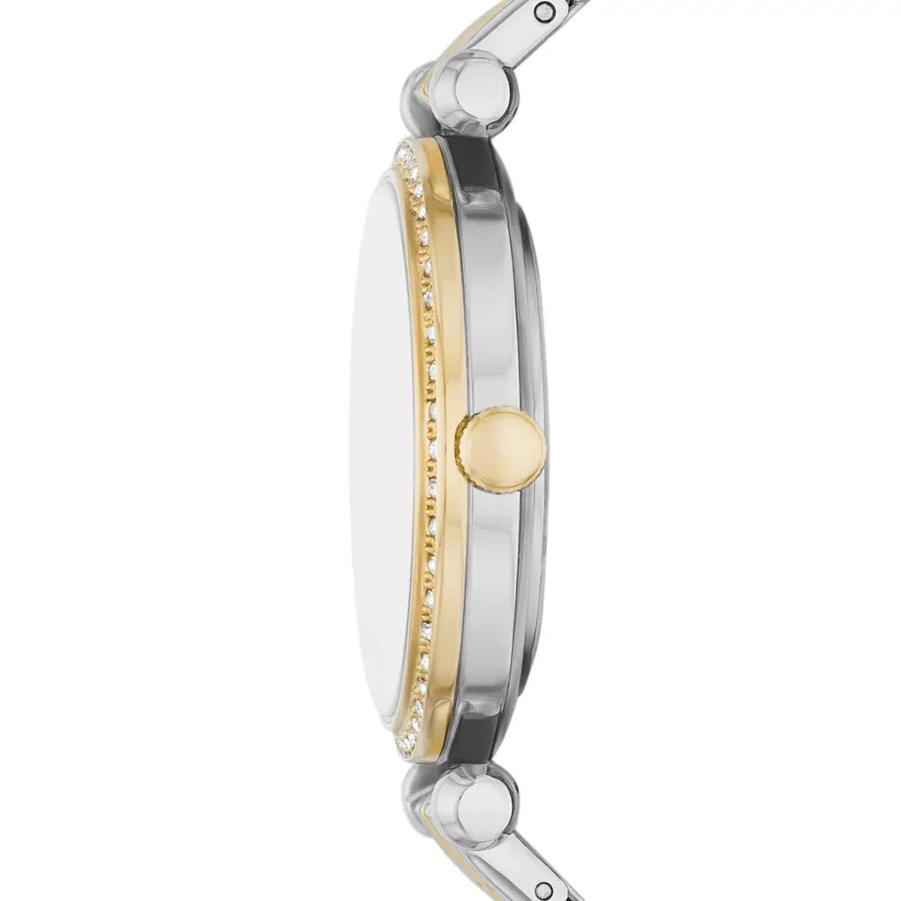 Fossil Two-tone crystal bezel