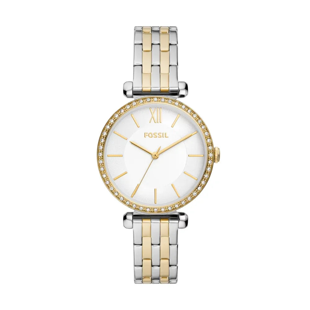 Fossil Two-tone crystal bezel