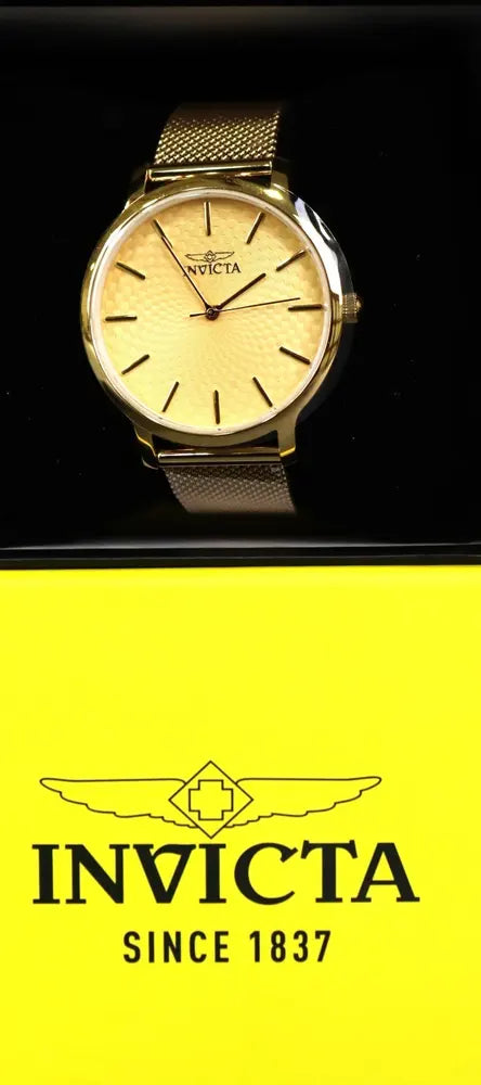 Invicta Wildflower Maylen unisex 38mm, gold