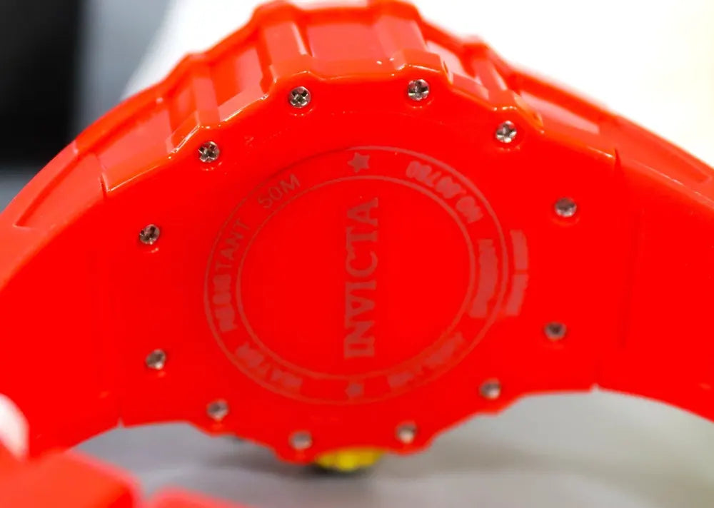 Invicta Racing Valyron chronograph 41mm, red strap