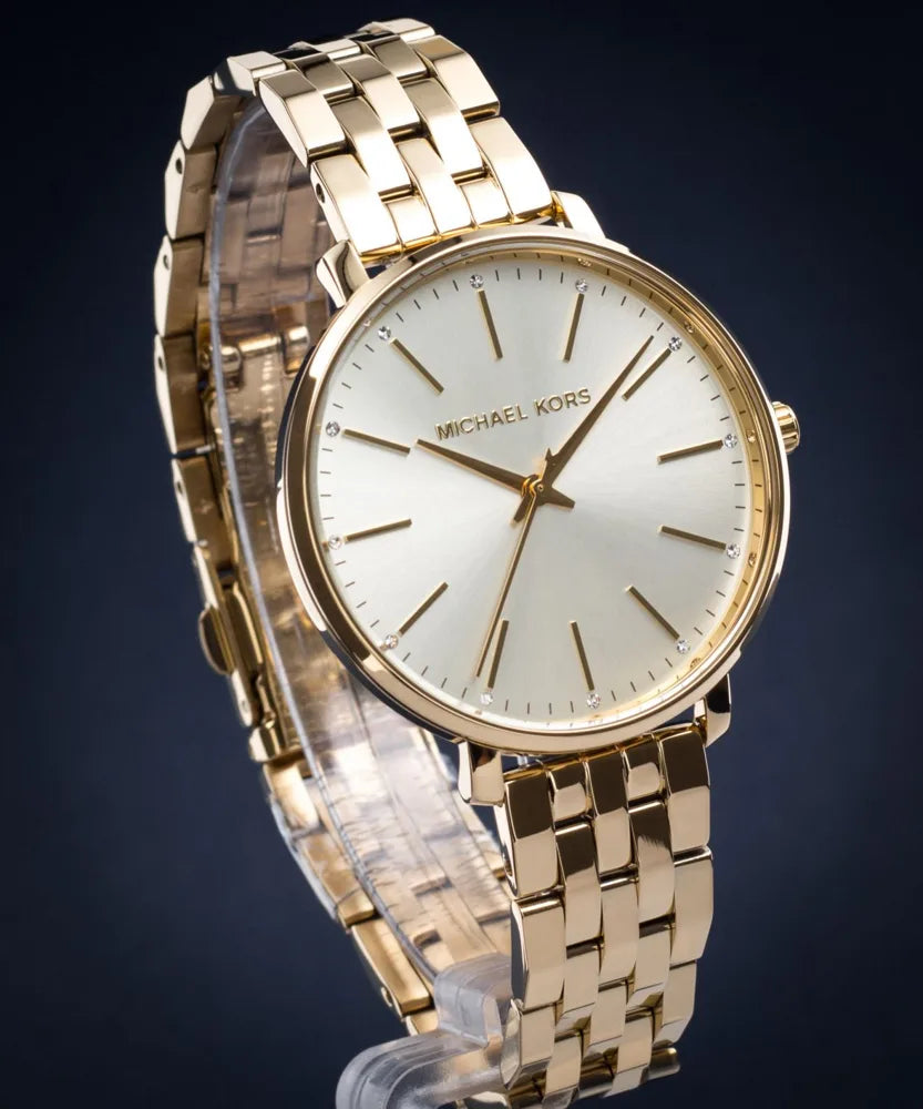 Michael Kors Slim gold, champagne dial