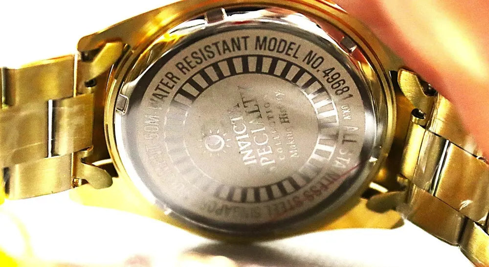 Invicta Specialty men’s 43mm, gold