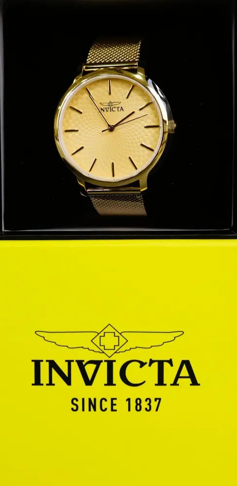 Invicta Wildflower Maylen unisex 38mm, gold