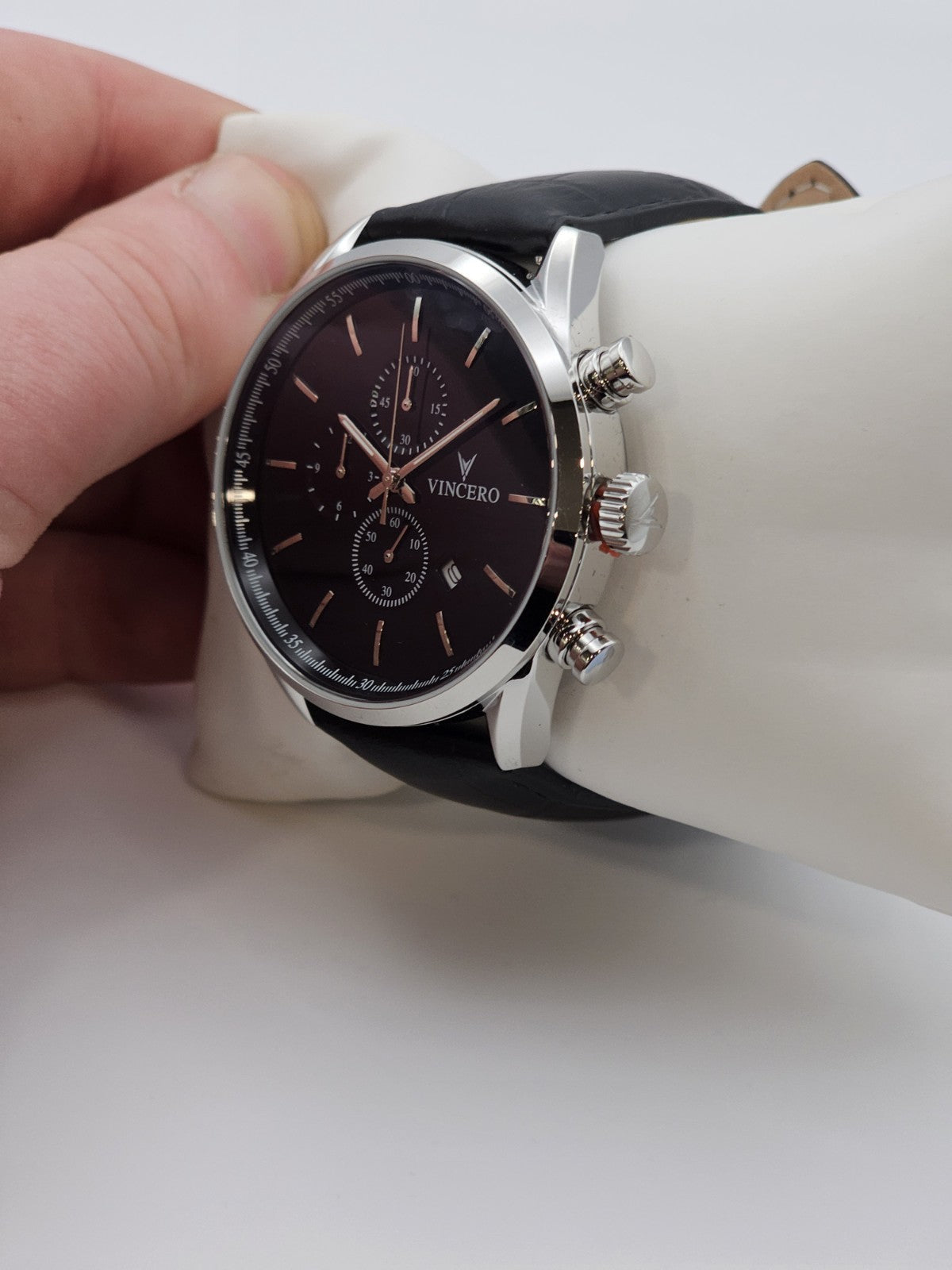 Vincero Chrono S, black & silver