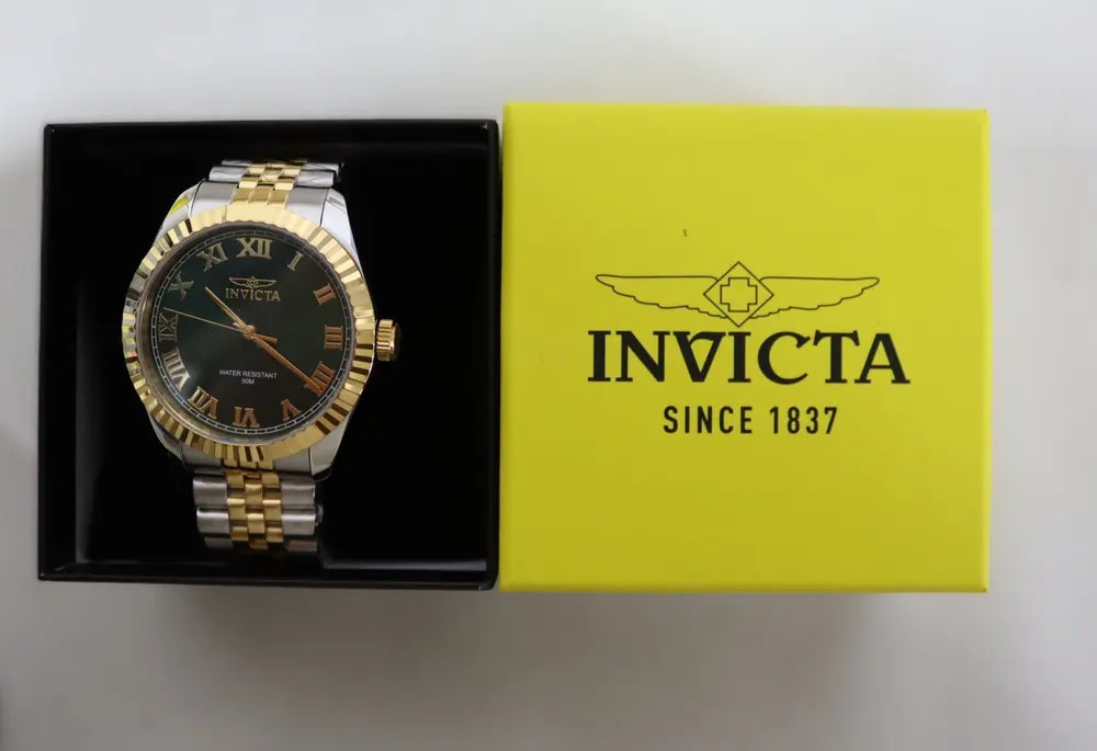 Invicta Specialty Windsor men’s 43mm, gold & steel