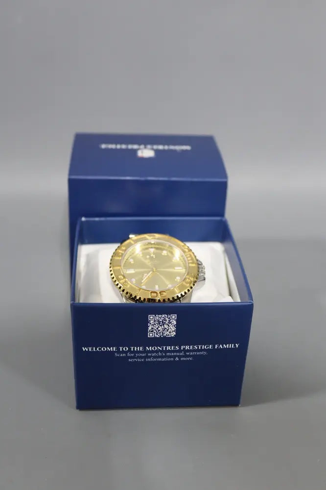 Montres Prestige MPW-0264 two-tone gold diver style, men’s