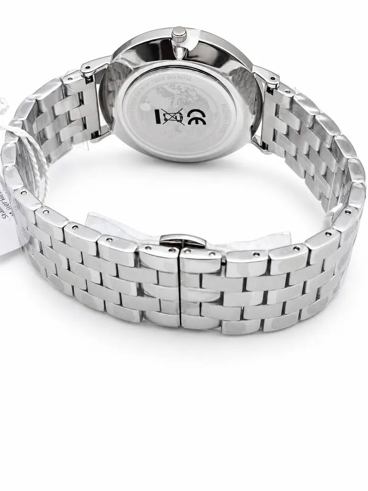 Bering Classic 40mm, white dial, day & date