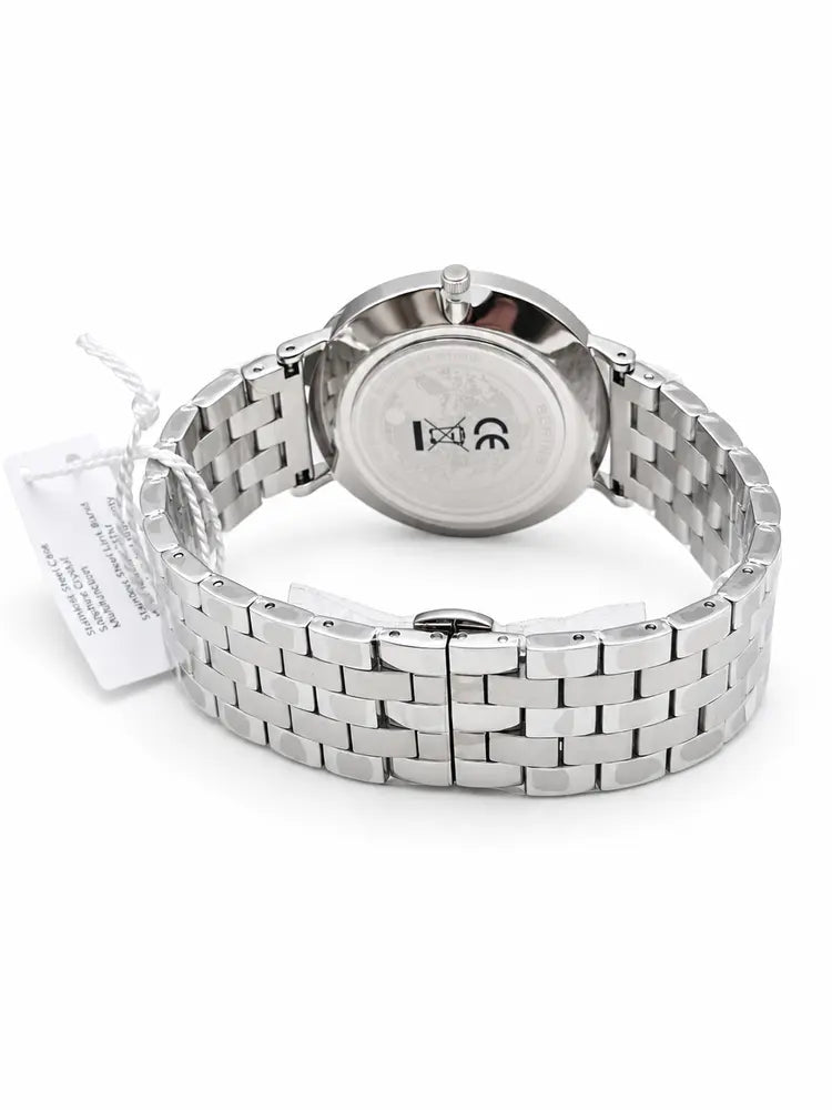 Bering Classic 40mm, white dial, day & date